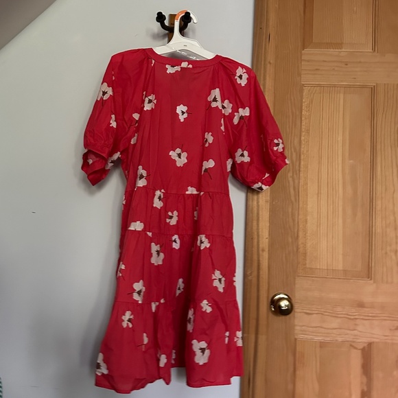 Universal Thread Dresses Universal Thread Puff Elbow Sleeve Crinkle